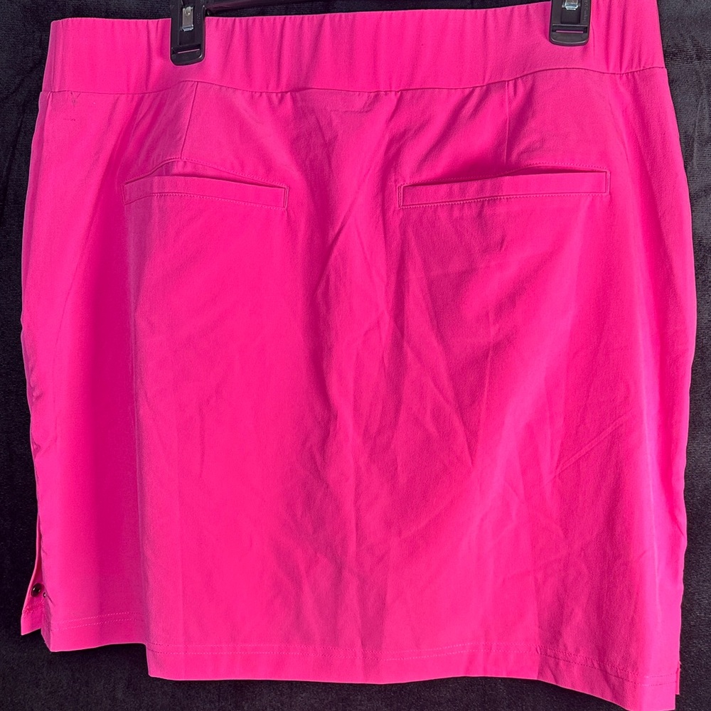 Chico's Vibrant Pink Mini Skirt - Picture 4 of 12